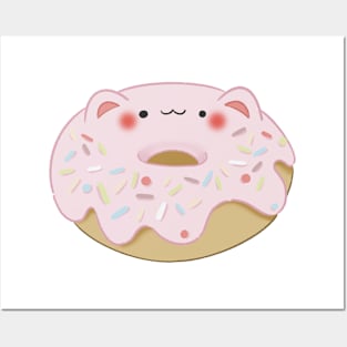 Cute donuts Posters and Art